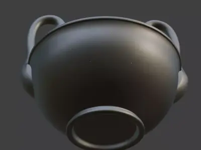 SWAN BOWL 3D print model
