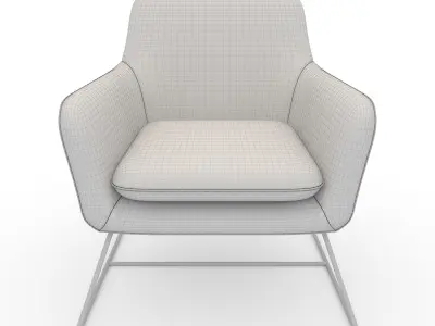 Armchair 55 3D model