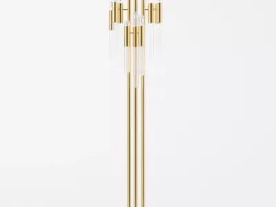 Waterfall floor 3D model