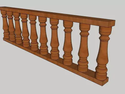 Baluster 3D Model Sketchup Free Download 3D model