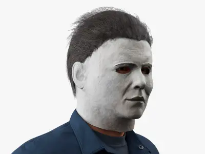  Michael Myers Horror Character with Knife 