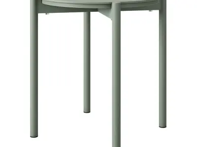 Rejuvenation Skagerak Picnic Table and stool Low-poly 3D model