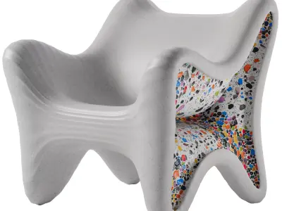 Magis IN-SIDE Polyethylene easy chair 3D model