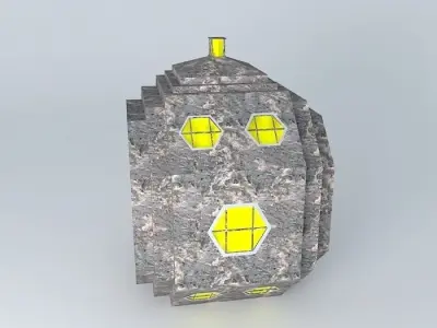 TARDIS X Experimental TARDIS Design Free 3D model