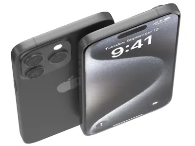 Apple iPhone 15 pro max All colors 3D model