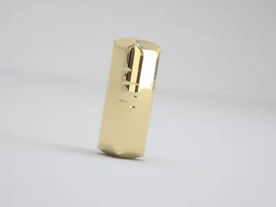 I Balloon Gold 3D model