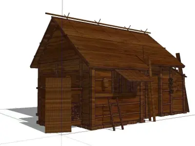 Creative Design-Holiday Cabin-045 3D model