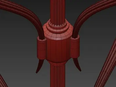 Chandelier Mayflower 3D model