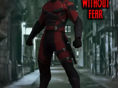 Daredevil - The Man Without Fear - G8 Male 3D model