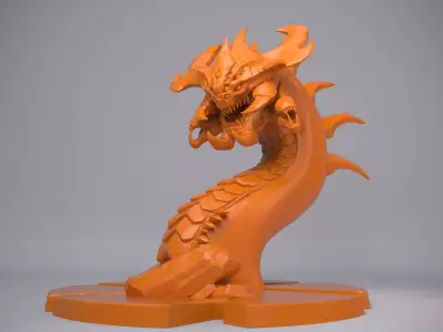 Baron nashor 3D print model
