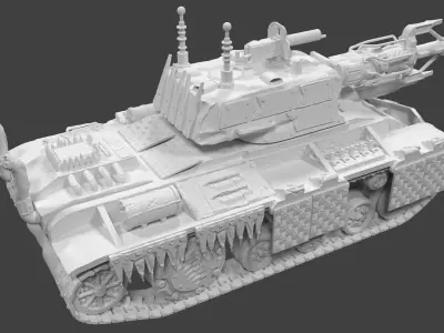 Ork Tank KV-1 3D print model 3D print model