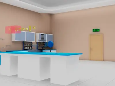 Charles Law lab  3D model