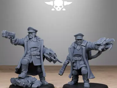 FreeGuard Officer 3D print model
