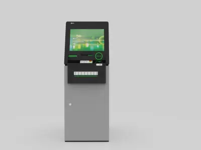  NCR SelfServ 63 atm s63 3D model
