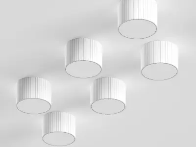 Lamp HOKASU MOON Free 3D model