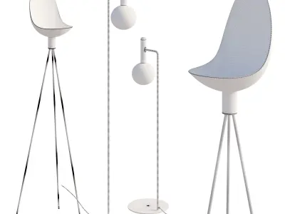 Floor lamp Orb 3D model