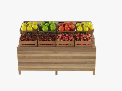  Fruit Market Stand 