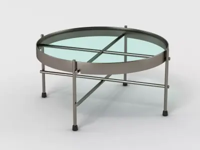 Sidetable 003 Low-poly 3D model