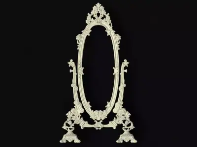 mirror 3d model for cnc machines 3D model 2