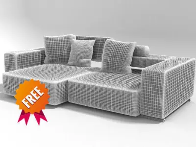 Andy 13 Sofa BeB Free 3D model