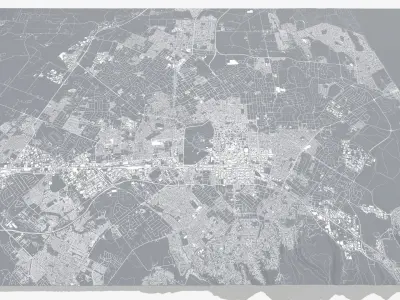 Cityscape Christchurcrh New Zealand 3D model