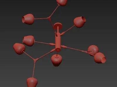 Finnegan 5 light 3D model