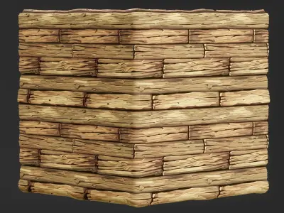  Stylized Wood Seamless Texture  Texture