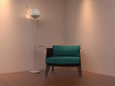 Floor lamps - 11 types  3D model