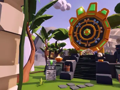 Low Poly Megapack 3in1 - Unity URP Low-poly 3D model