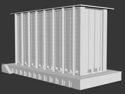 BUILDING tall 3D print model