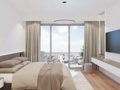 Bedroom 3D model 23