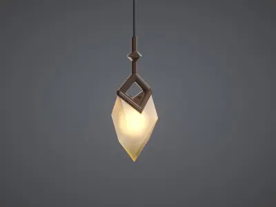 Bec Brittain Seed Single Pendant 3D model