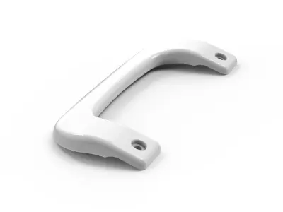 Tirador puerta nevera Refrigerator door handle 3D print model