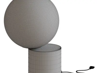 Tip Of The Tongue Table Lamp 3D model