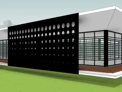 Capuchino House - Autodesk Revit 3D model
