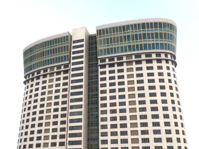 MSK Building 63 Low-poly 3D model