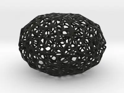 Voronoi Pearl Light Lamp No II 3D print model