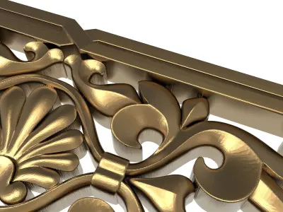  decorative pattern ready for 3D printing 3D model