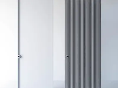 Aladin Pocket Mono door by Glas Italia 3D model