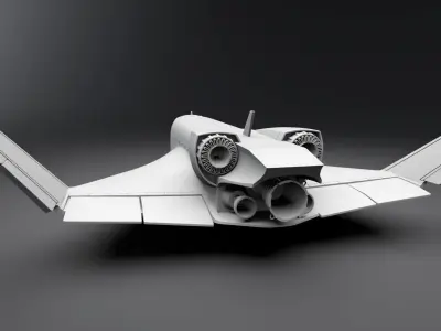 Pathfinder Shuttle Scale model  3D print model
