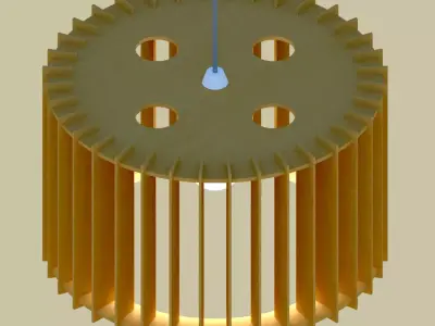 Lamp shade 3D print model 3D 3D model