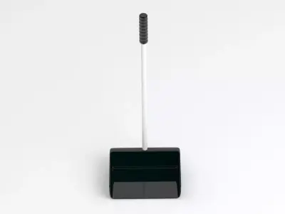 Black Large Dustpan 3D model