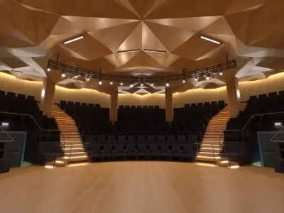 Theatre or Concert Hall Vol 2 3D model