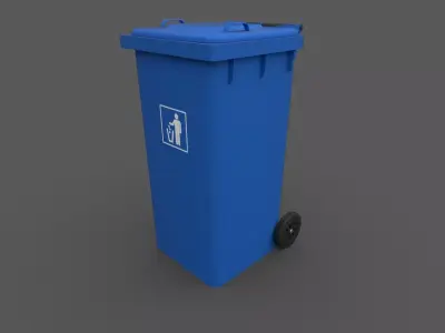 Trash Bin 3D model order