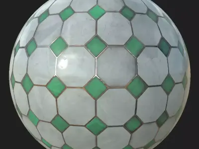 Marble tile floor Texture