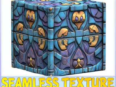 Stylized Wall Seamless Texture Texture 52