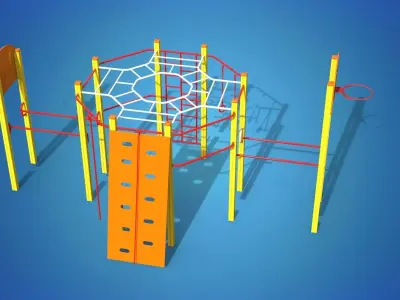 Playground for kids 3D model
