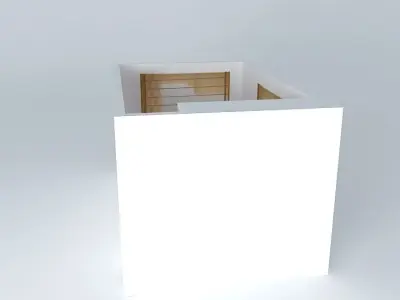 Double bedroom interior Free 3D model