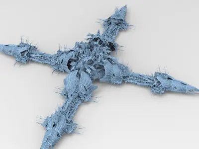 Saturn deep cloud relay tower 3 versions  3D model