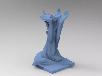 Dante Hall purgatory stand 1  3D model